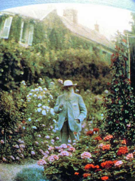 Monet in his Garden, Giverny
